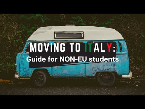 როგორ გავაგრძელოთ სწავლა იტალიაში - Moving to ITALY: Tips for NON-EU Students [SUB ENG]